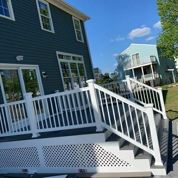 Deck staining Worcester MA